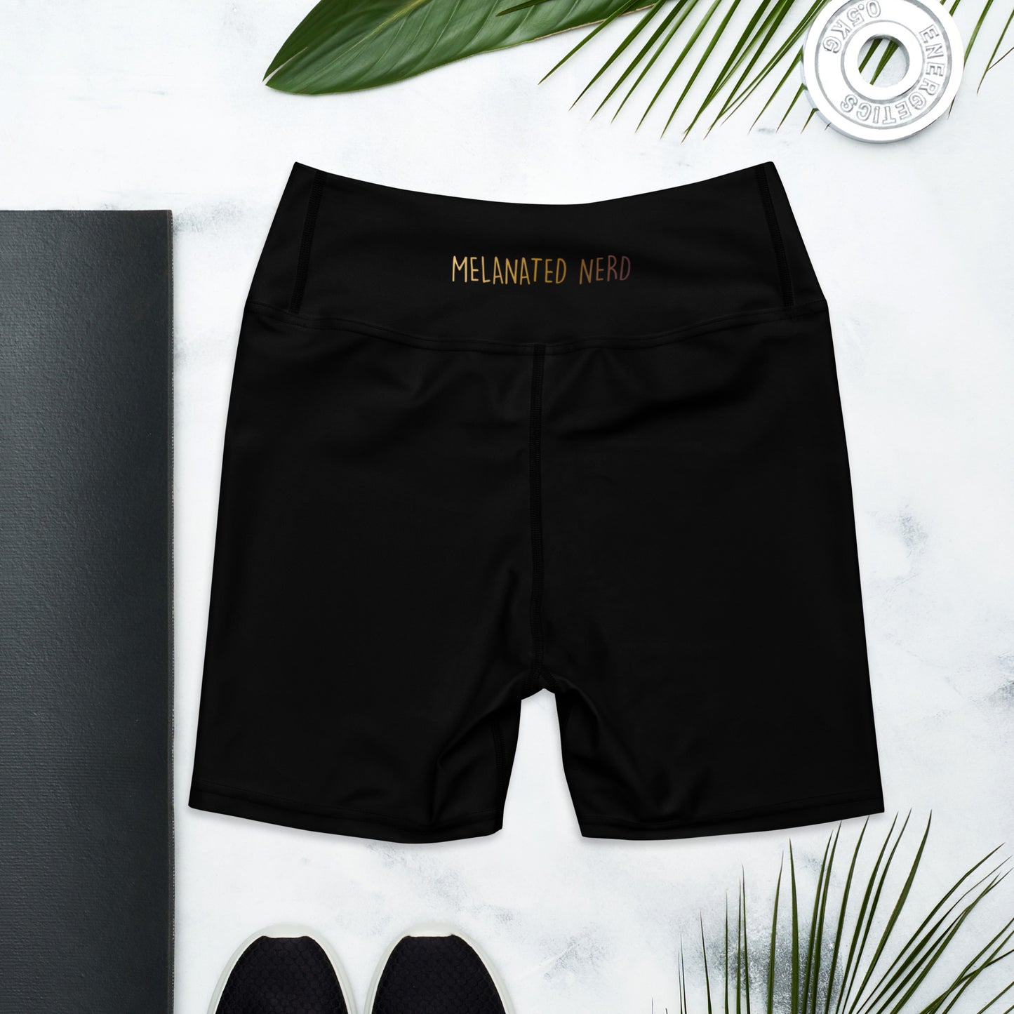 Printed Yoga Shorts