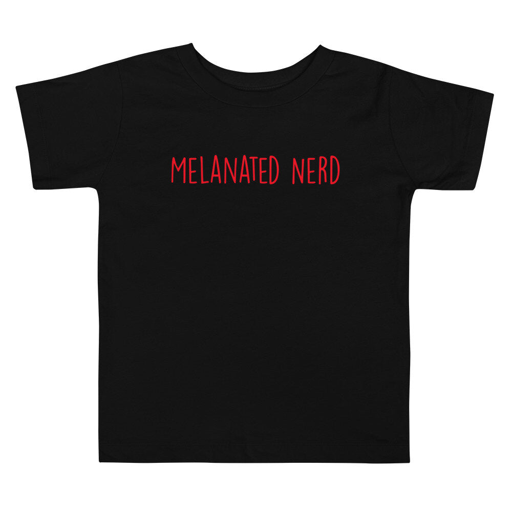 Toddler Melanated Nerd Tee
