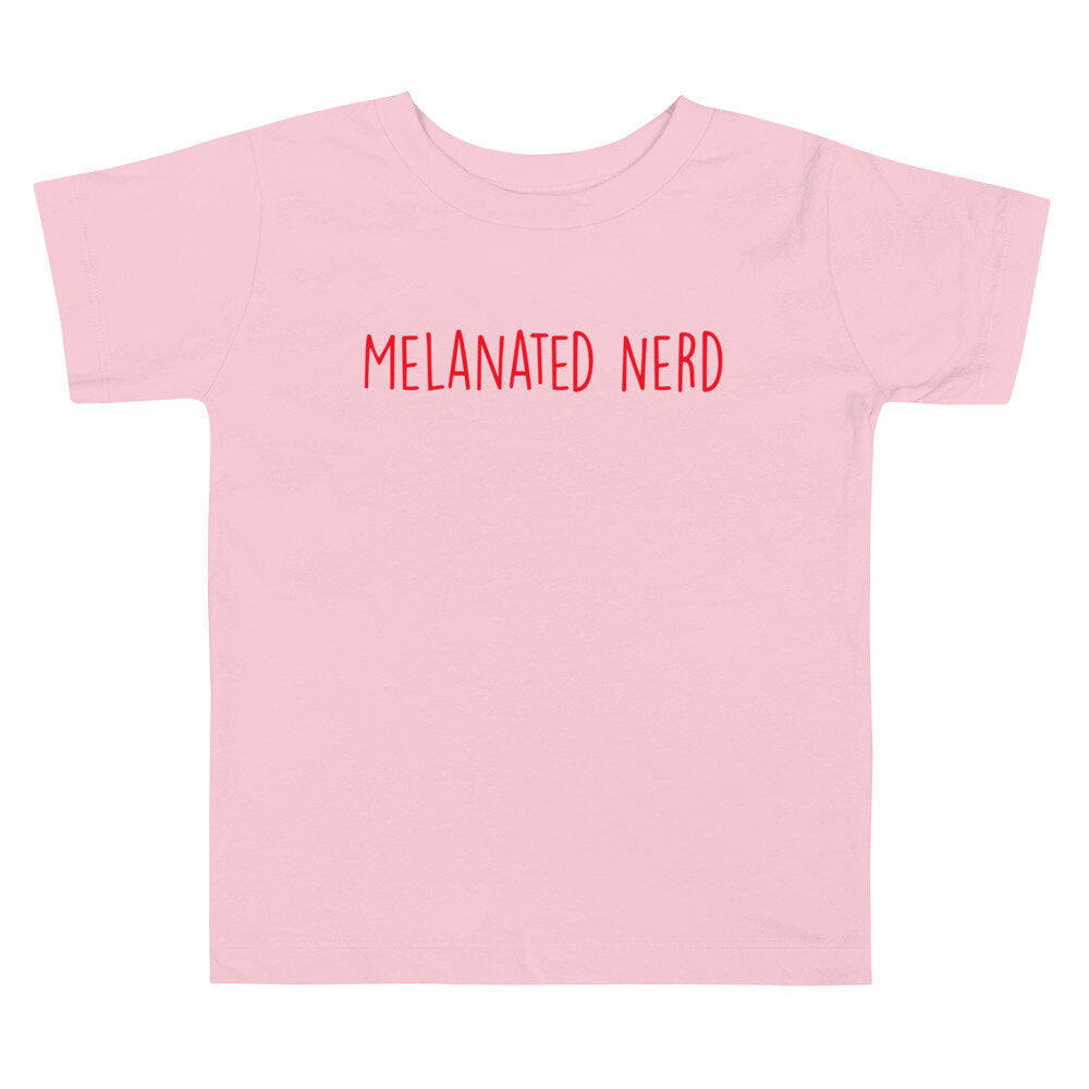 Toddler Melanated Nerd Tee 