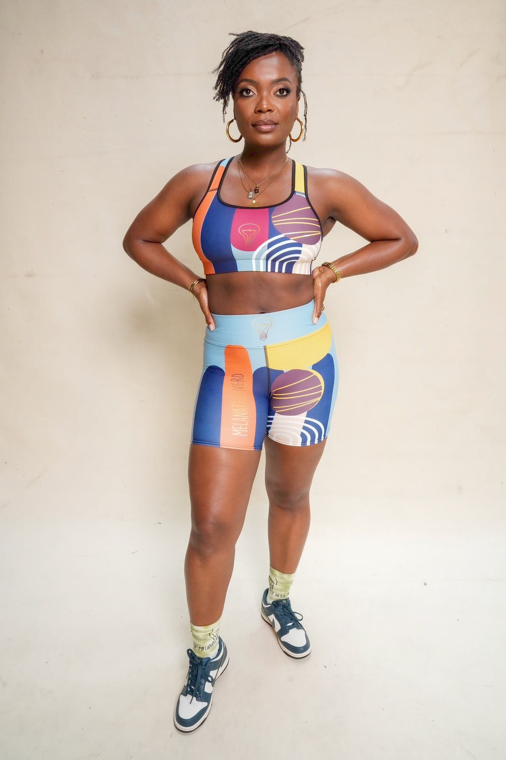 Yoga Shorts - Tribal