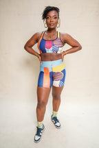 Yoga Shorts - Tribal