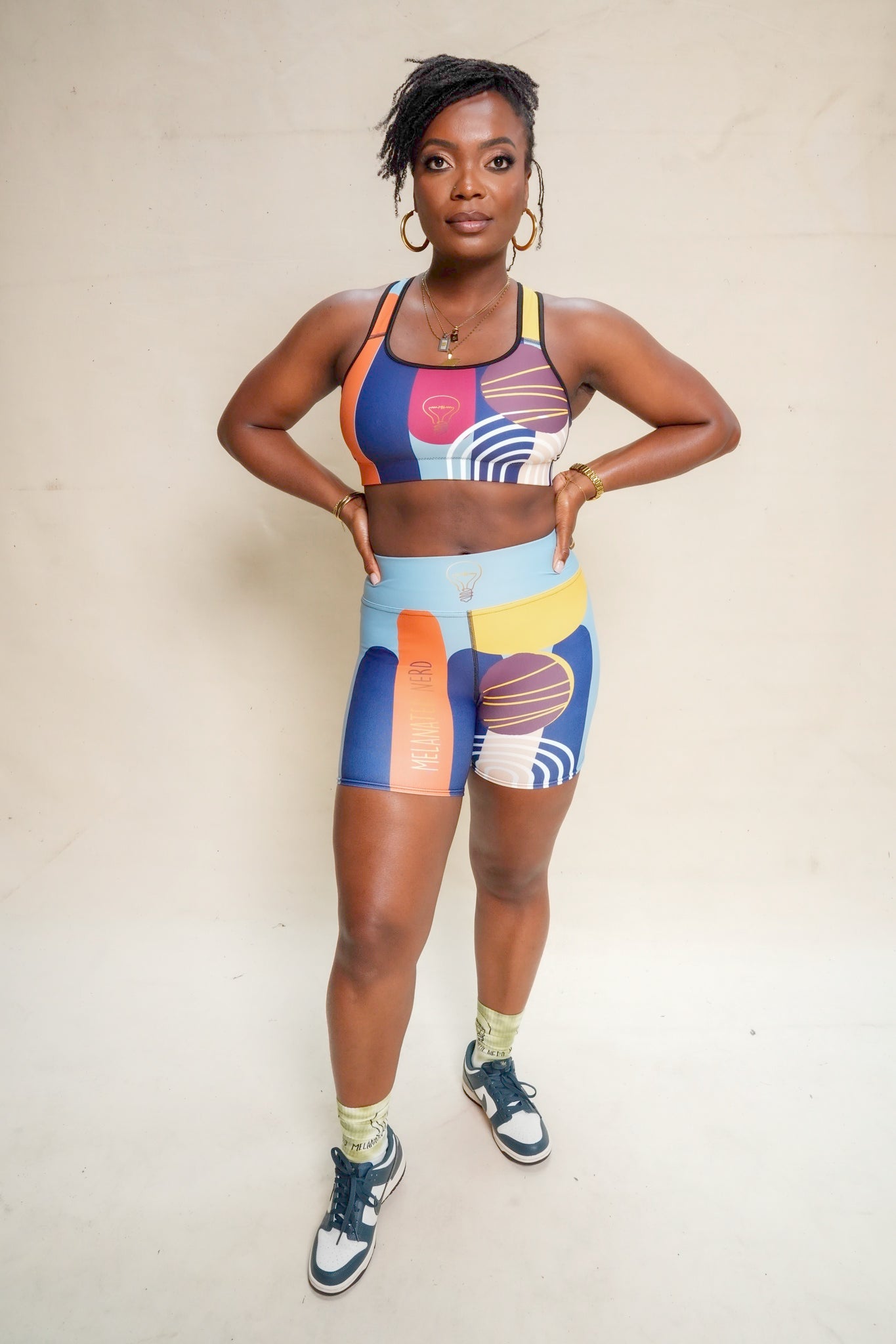 Yoga Shorts - Tribal