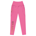 Pink Leggings with Pockets