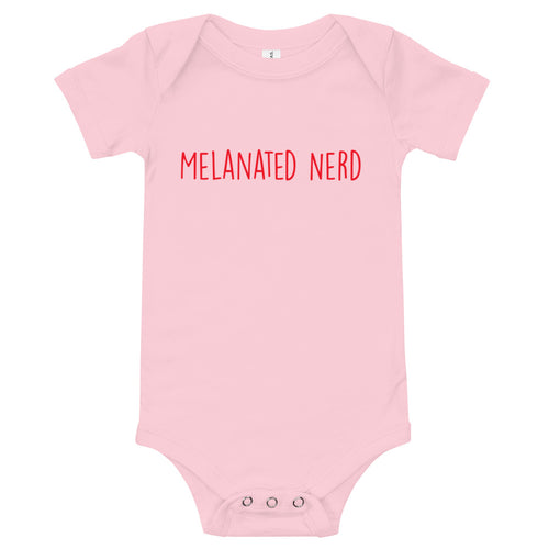 Baby Melanated Nerd Onesie
