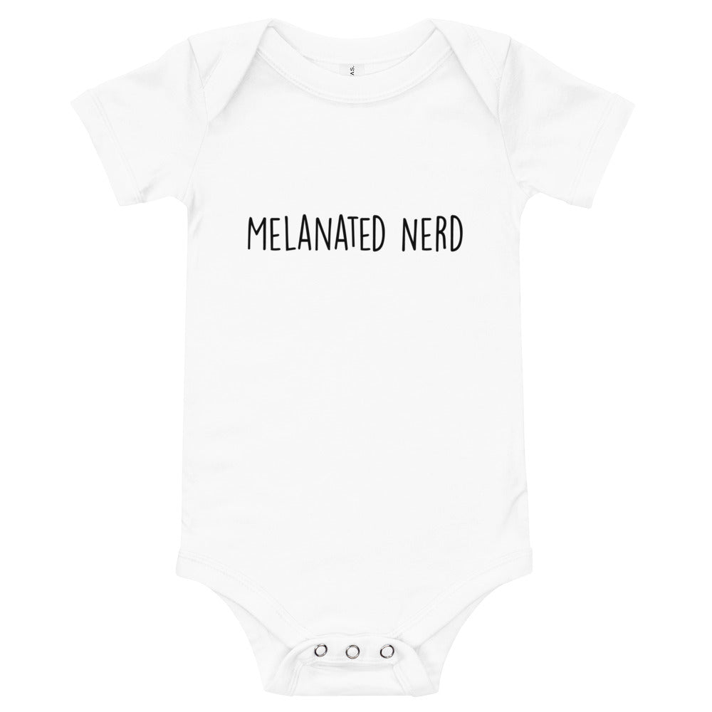 Baby Melanated Nerd Onesie